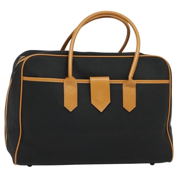 Yves Saint Laurent Handbags - AUTH YSL Boston Bag Duffle Speedy in Black Authentic Yves Saint Laurent Bag